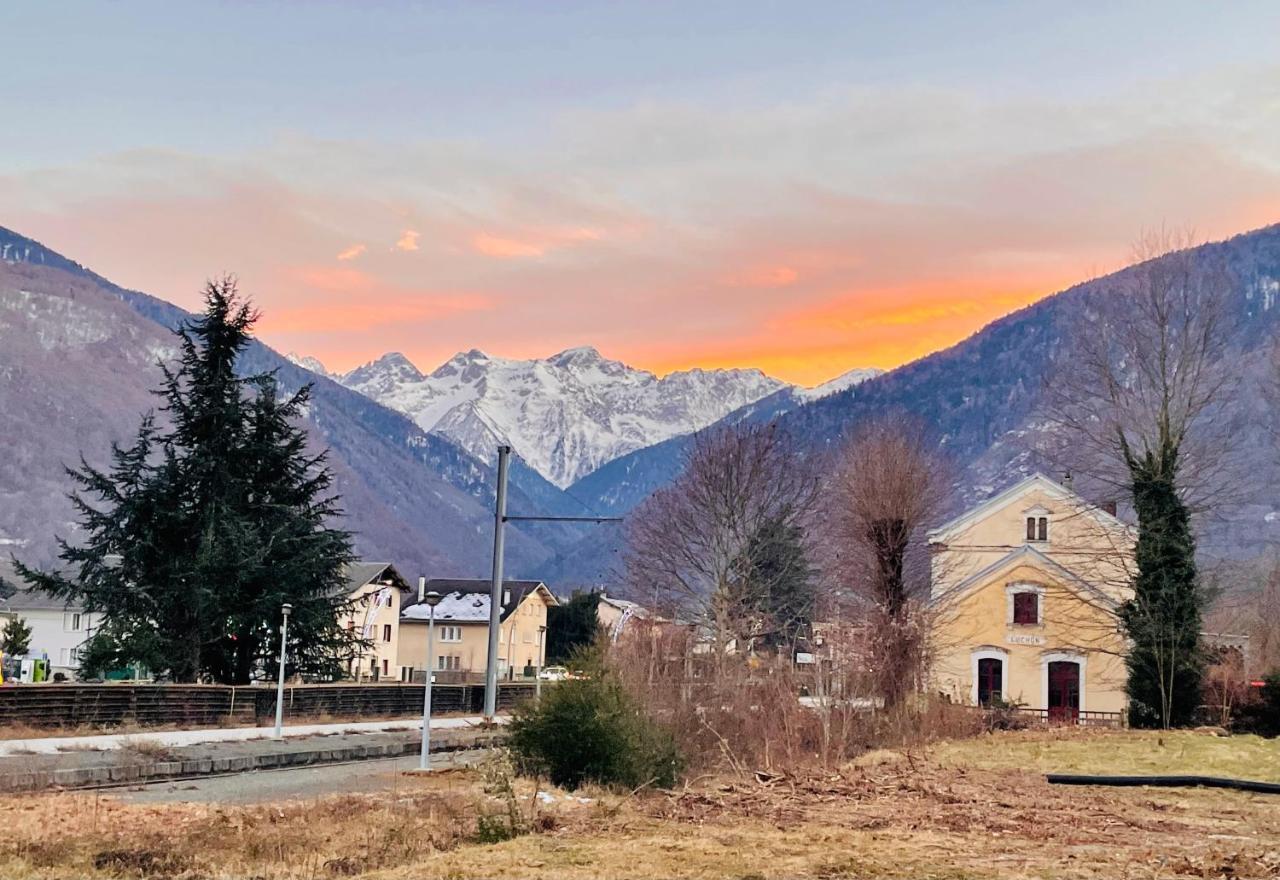 Duplex Du Pailhet, T3 Neuf, Vue Montagne, Parking, Navette Et 2 Velos A Disposition Gratuitement Bagnères-de-Luchon Exteriör bild