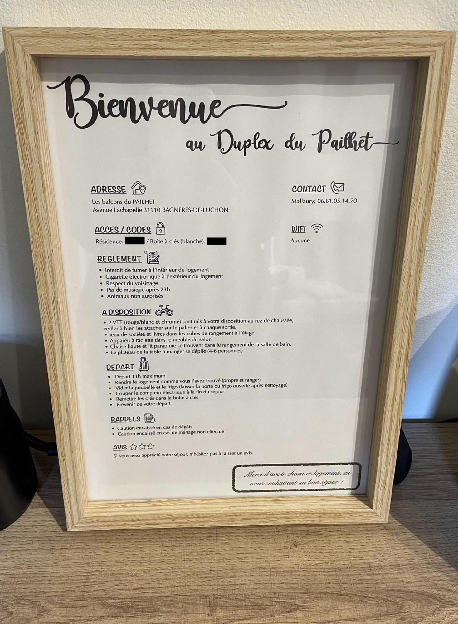 Duplex Du Pailhet, T3 Neuf, Vue Montagne, Parking, Navette Et 2 Velos A Disposition Gratuitement Bagnères-de-Luchon Exteriör bild